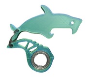 KeyRambit KeySpinner Zestaw Brelok breloczek do kluczy Rekin otwiera TikTok