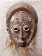 Oryginalna afrykańska maska plemienna rytualna egzotyczna na prezent