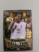 Karta Hall of Fame Paolo Maldini