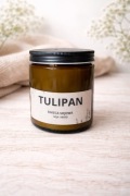 ŚWIECA SOJOWA O ZAPACHU TULIPANA