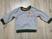 Bluza polarowa chłopięca szara 86