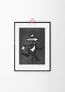 Plakat minimalistyczny ,,Pokój"