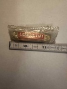 Licencja fiat emblemat samochodowy z czasów PRL