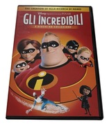 Iniemamocni DVD Disney Pixar Bajka Dla Dzieci Animowana Dubbing Polski 