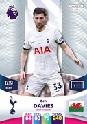Ben Davies 323 Karta Panini Premier League 2024