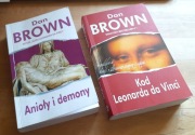 ZESTAW KSIĄŻEK DAN BROWN Anioły i demony Kod Leonarda da Vinci