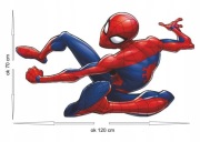 Spiderman naklejka ok 120 cm x 70 cm