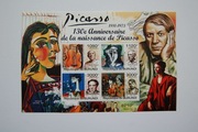 Burundi Sw 2178-81** P.Picasso, obrazy /ms/