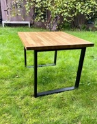 Stół loft drewno i metal DĘBOWY