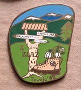 X ZŁAZ KWK LENIN ZAWOJA '82 - odznaka PTTK