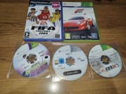 Zestaw gier Xbox 360 + FIFA na PlayStation 2