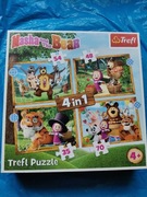 Puzzle dziecięce 4w1