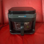 Air fryer Philco szklany glass duża misa 5,5l 8 programów