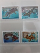 Somalia 1996  Mi 580-3  traszka żaba  seria idealna pozycja 