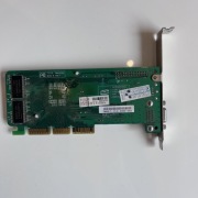 Karta graficzna VGA na AGP początek lat 2000' retro hardware