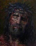 Obraz olejny Jezus Chrystus Pasja Portret 24/30 Gierlach