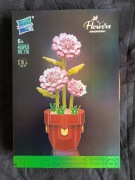 Klocki konstrukcyjne kolekcja kwiatów Carnation 405pcs