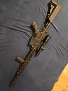 SR25 DMR ~2.5J – pełny zestaw + magazynki + drum 