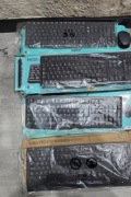 Klawiatura klawiatury Logitech MK235 K280e Mk120 Nowe Bezprzewodowa |4szt