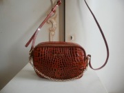 GINO ROSSI RUDA SKÓRZANA ZŁOTE ŁAŃCUCHY + DESIGUAL BY LACROIX 