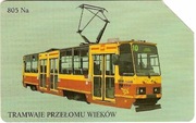nr 1380 - Tramwaje przełomu wieków - 805 Na (mały odprysk)