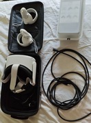 Oculus Quest 2 + pokrowiec + vr cover + kabel usb