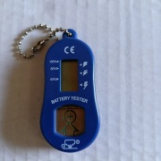 Tester baterii do aparatu słuchowego, przenośny tester ogniw guzikowych