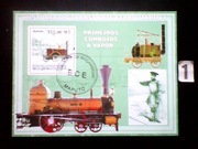 Znaczki , kolej , bloczki stemplowane 1 [ 15 bloczków ]