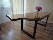 Stół z litego drewna - ręcznie robiony premium