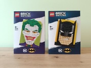 LEGO 40386 + 40428 - Batman + The Joker Brick Sketches 