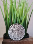 Srebrna moneta 1 oz 2021 Posejdon Antiqued oryginalna oksyda nak.1500 szt