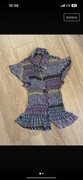Vintage bluzka plisowana