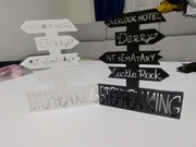 Podpórka do książek Stephen King "Drogowskaz"