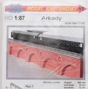 SM Model Kartonowy 11 arkady H0 1:87
