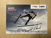 Dawid Kubacki autograf na oryginalnej karcie