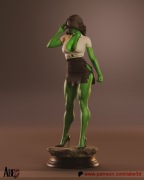 Figurka druk 3D żywica " She-Hulk - F1623 " - 120 mm
