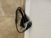 rozgałęźnik dc 2.1/5.5 1 gniazdo 4 wtyki