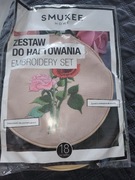 Zestaw do haftowania motyw róże 18 elementów