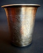 Srebrny kieliszek do wódki Carska Rosja Kazań duży RZADKI 