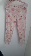 Legginsy w kwiaty 7/8 lat George 