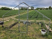 Klatka stalowa 2x2x3m dla kur, królików, kota, psa