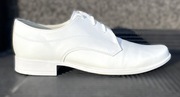 BUTY KOMUNIJNE BIAŁE WIZYTOWE CHŁOPIĘCE DZIECIĘCE