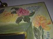 Rama wraz z lustrem w stylu Cottage