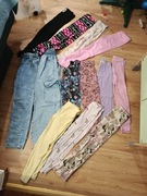 Paka ciuszkow dla dziewczynki 122-128