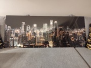 Obraz szklany SHINING CITY 125 x 50 cm