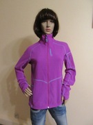 NORRONA LOFOTEN WARM1 damska bluza fioletowa wycięcia na kciuk _ M