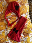 Komplet niemowlęcy czapka i szalik