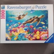 Puzzle 1000 Ravensburger "Podwodny świat"