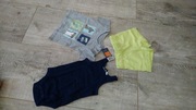 Zestaw 3 el - body, T-shirt, spodenki-Lupilu-62/68