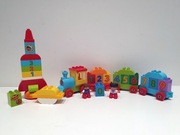 Lego DUPLO 10558 pociąg z cyferkami 10815 rakieta zestaw klocków